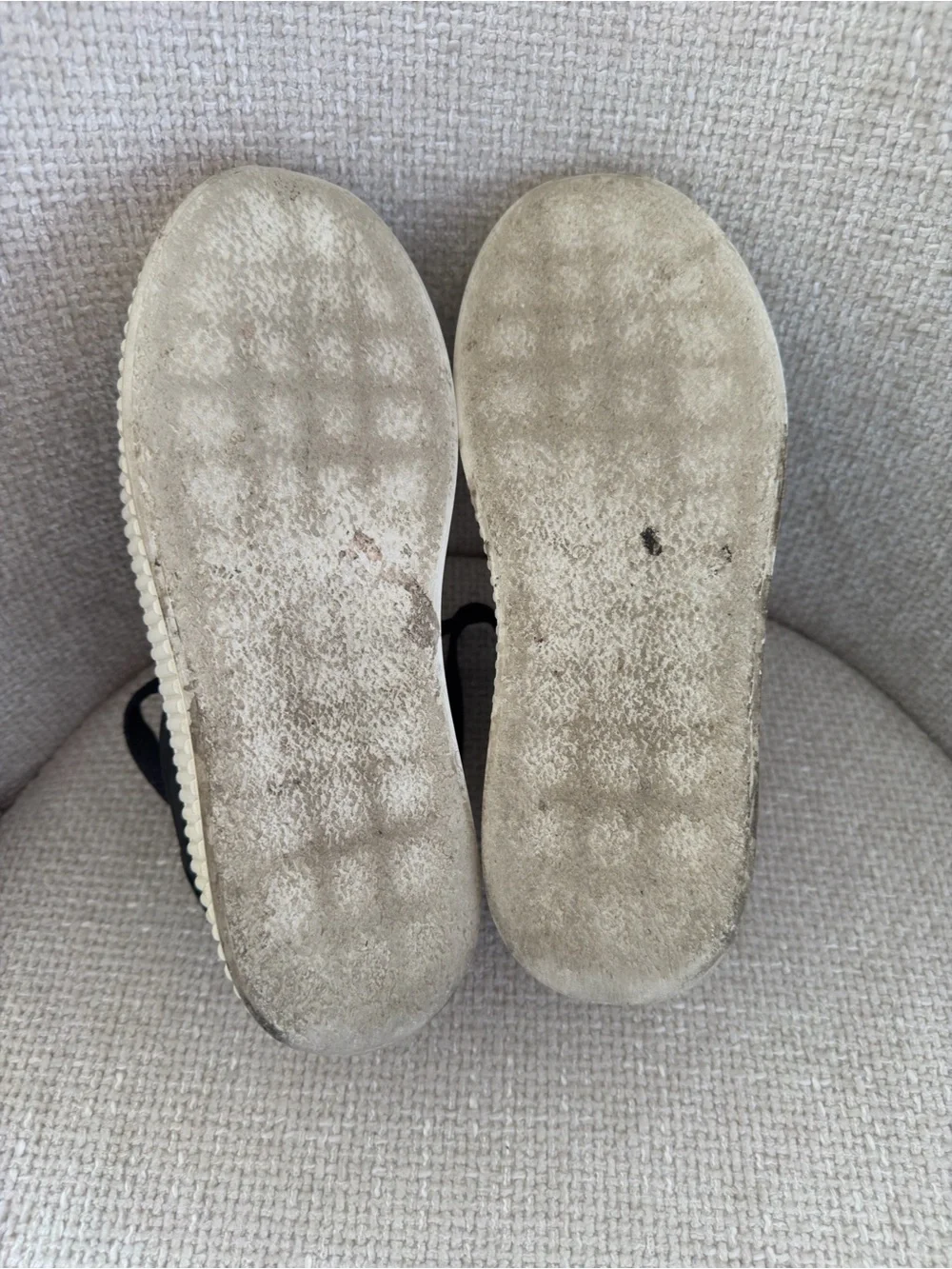 Jil Sander  Black Leather Platform Sneakers with White Ribbed Sole